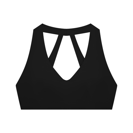 Women's Halter Cropped Sports Bra