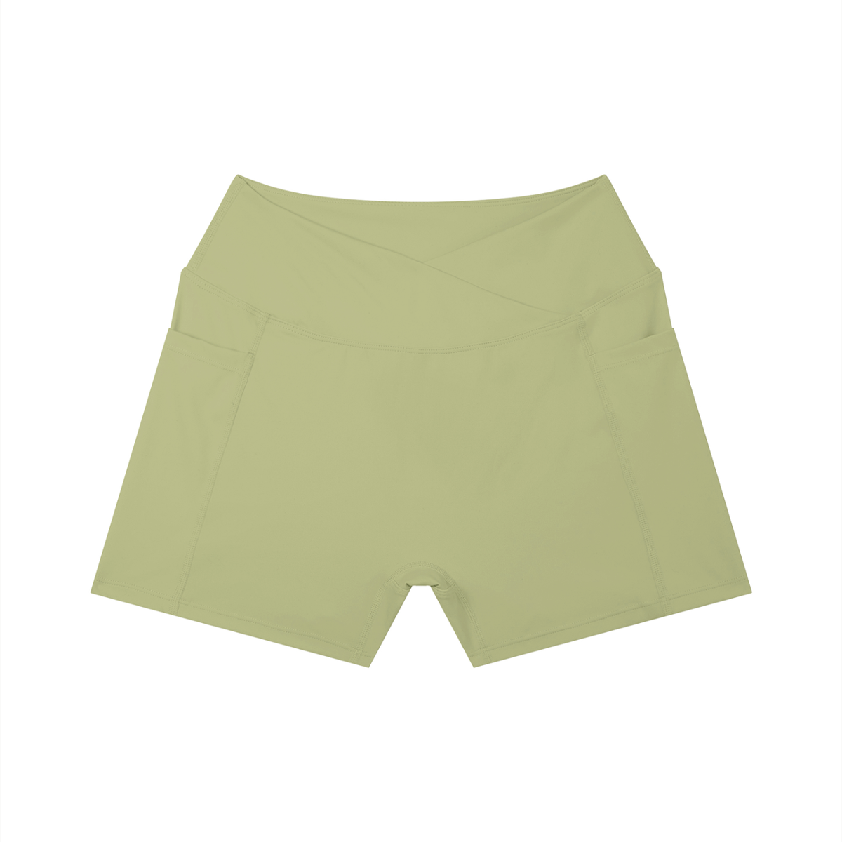 Women’s High Rise Pocket Yoga Shorts