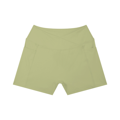 Women’s High Rise Pocket Yoga Shorts