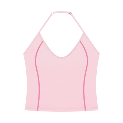 Women's Halter Neck Yoga Tank Top