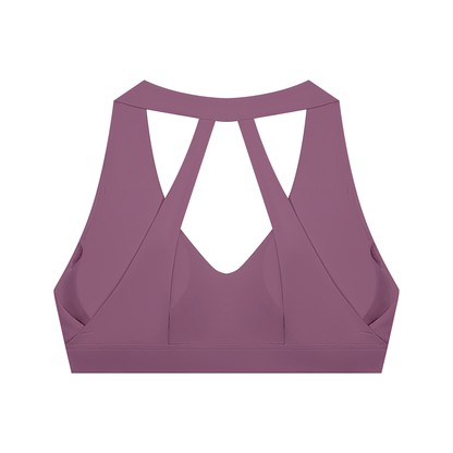 Women's Halter Cropped Sports Bra